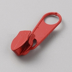 Spray Painted Zinc Alloy Zipper Pull&nbsp;FIND-WH0427-33A-11