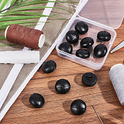 12Pcs Leather Buttons&nbsp;BUTT-HY0001-26B