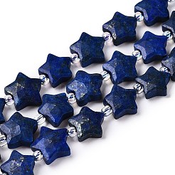 Dyed Natural Lapis Lazuli Dyed Beads Strands&nbsp;G-T138-190