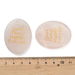 Natural Rose Quartz Pendants&nbsp;G-K353-06I