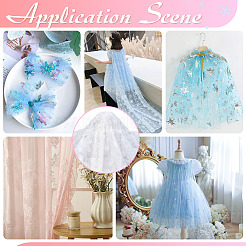 Polyester Mesh Fabrics&nbsp;DIY-WH0622-375B