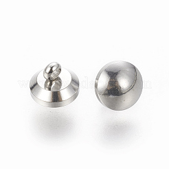 Tarnish Resistant 201 Stainless Steel Shank Buttons&nbsp;STAS-G192-13P
