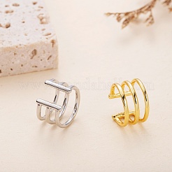 925 Sterling Silver Cuff Earrings&nbsp;JE1064A