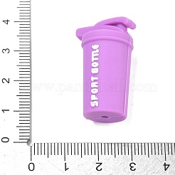 Gym Equipment Theme Silicone Focal Beads&nbsp;SL-CBAE849-03D