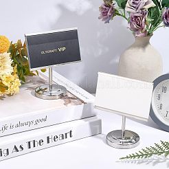 430 Stainless Steel Business Card Holder&nbsp;ODIS-WH0030-02