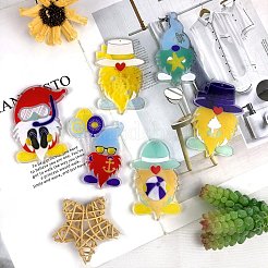 Ocean Themed Gnome Pendant Silicone Molds&nbsp;DIY-L071-06