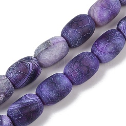 Natural Weathered Agate Beads Strands&nbsp;G-NH0047-B04-02