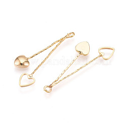 Brass Chain Tassel Pendants&nbsp;KK-N231-59G-NF