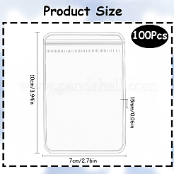 100Pcs PVC Anti Oxidation Resealable Bags&nbsp;AJEW-SP0001-09B