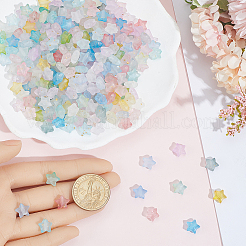 400Pcs Opaque Acrylic Beads&nbsp;MACR-SP0002-14B