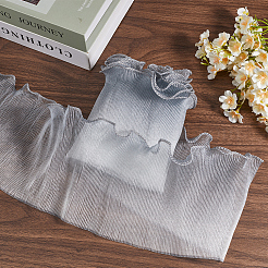 5Yards Polyester Pleated Lace Trim Ribbon&nbsp;OCOR-GF0004-84E