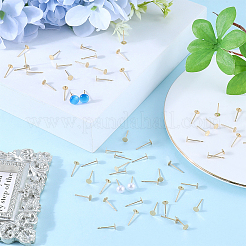 200Pcs 304 Stainless Steel Stud Earring Findings&nbsp;FIND-SC0011-14