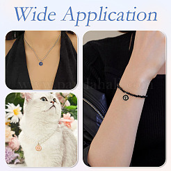 52Pcs 2 Styles Alloy Enamel Pendants&nbsp;ENAM-TA0003-15