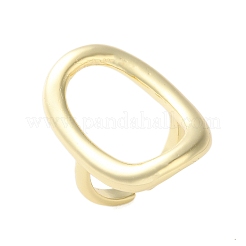 Brass Open Cuff Rings&nbsp;RJEW-Q778-19G