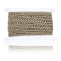 18 Yards Metallic Polyester Braided Lace Trim&nbsp;OCOR-CY0001-87A