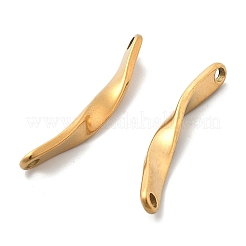 Ion Plating(IP) 202 Stainless Steel Connector Charms&nbsp;STAS-R138-01G