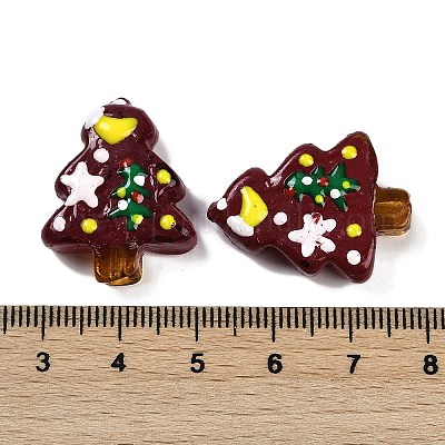 Christmas Theme Handmade Lampwork Beads&nbsp;LAMP-I027-07R-1