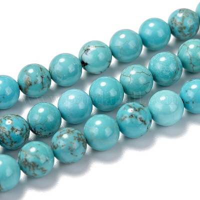Natural Magnesite Beads Strands&nbsp;G-TAC0001-03A-1