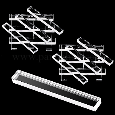 100Pcs Transparent Acrylic Sheets&nbsp;FIND-GA0007-20C-1