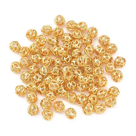 Brass Beads&nbsp;KK-H250-03A-G-1
