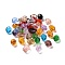 Imitation Austrian Crystal Beads, Grade AAA, K9 Glass, Faceted, Oval, Mixed Color, 10x13mm, Hole: 0.9~1mm
