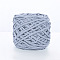 Soft Crocheting Polyester Yarn, Thick Knitting Yarn for Scarf, Bag, Cushion Making, Light Steel Blue, 6mm, about 100m/skein
