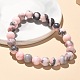 Natural Zebra Jasper Bead Stretch Bracelets&nbsp;BJEW-K212-B-035-1
