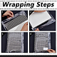 Rectangle A5 PVC Book Covers&nbsp;OFST-WH0050-012-3