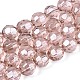 Electroplate Glass Beads Strands&nbsp;EGLA-Q129-01A-1