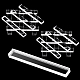 100Pcs Transparent Acrylic Sheets&nbsp;FIND-GA0007-20C-6