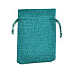 Burlap Packing Pouches Drawstring Bags&nbsp;ABAG-Q050-10x14-17-1