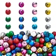 Baking Paint Glass Beads&nbsp;FGLA-PH0001-01-1
