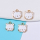 Alloy Enamel Pendants&nbsp;PW-WG13789-04-1