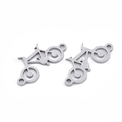 Tarnish Resistant 201 Stainless Steel Links connectors&nbsp;X-STAS-T044-23P
