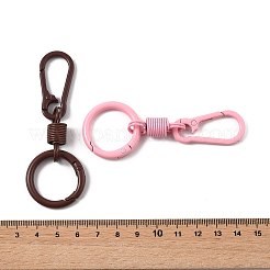 10Pcs Spray Painted Alloy Iron Spring Gate Rings&nbsp;FIND-FS0004-54