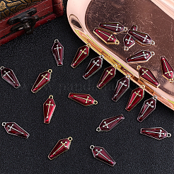 40Pcs 2 Colors Halloween Theme Alloy Enamel Pendants&nbsp;ENAM-GO0001-18