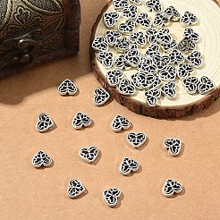 120Pcs Tibetan Style Alloy Beads&nbsp;FIND-YW0008-80
