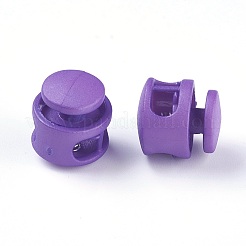 Plastic Spring Cord Locks&nbsp;X-FIND-WH0039-01F