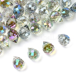 48Pcs 4 Colors Electroplate Glass Beads&nbsp;GLAA-FS0001-89