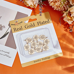 10Pcs Rack Plating Brass Pendants&nbsp;KK-BBC0017-15
