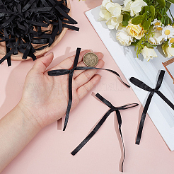 80Pcs Bowknot Polyester Ornament Accessories&nbsp;FIND-SC0020-89B