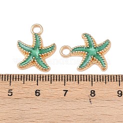 Alloy Enamel Pendants&nbsp;PALLOY-XCP0002-13