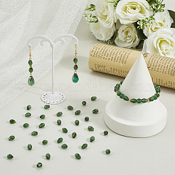 6 Strands Transparent Glass Beads Strands&nbsp;EGLA-PA0001-53A