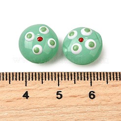 Transparent Glass Enamel Beads&nbsp;LAMP-S079-01G