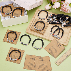 Handmade Polymer Clay Bead Stretch Bracelets&nbsp;BJEW-PH02038
