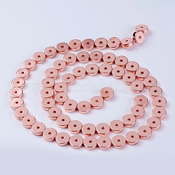 Electroplate Non-magnetic Synthetic Hematite Beads Strands&nbsp;G-K250-02