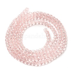 Transparent Glass Beads Strands&nbsp;EGLA-A035-T3mm-D20