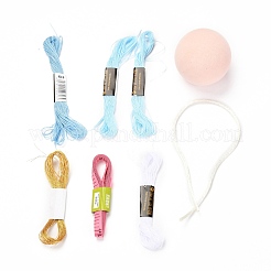 DIY Embroidery Temari Ball Kits&nbsp;DIY-I064-B02