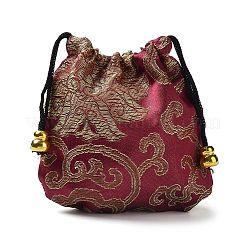 Chinese Style Stain Brocade Jewelry Packing Pouches&nbsp;PAAG-PW0001-161P-1