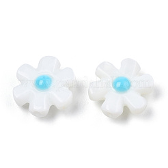 Natural Freshwater Shell Enamel Beads&nbsp;SHEL-N003-27